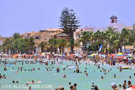 Beach at Los Alcazares
